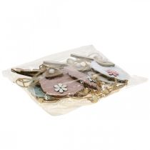 gjenstander Hengerkaniner dekorativ henger påskeved plysj 26×7×2cm 6 stk