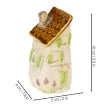 gjenstander Keramisk hjemmedekorasjon til innendørs bruk og blomsterpotter. Ideell gave. 10 cm, 3 stk.