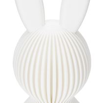 gjenstander Dekorativ kaninfigur med brettet utseende for moderne interiørdesign, stue eller kontor, 13 cm, 3 deler