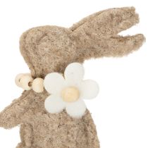 gjenstander Dekorativ påskeharefigur for vårdekorasjoner og sesongdetaljer, 42 cm, 8 deler