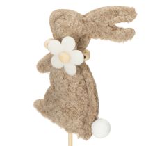 gjenstander Dekorativ påskeharefigur for vårdekorasjoner og sesongdetaljer, 42 cm, 8 deler