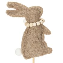 gjenstander Dekorativ påskeharefigur for vårdekorasjoner og sesongdetaljer, 42 cm, 8 deler