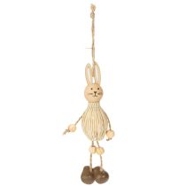 gjenstander Påskeharepynt Hengende ornamenter for festlig påskedekorasjon 12 cm 4 deler