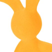 gjenstander Dekorativ påskehare laget av plast, ideell som dekorasjon og gaveidé, 20 cm, 2 stk.