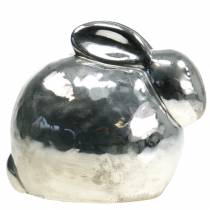 gjenstander Kanin sølv antikk H14,5cm