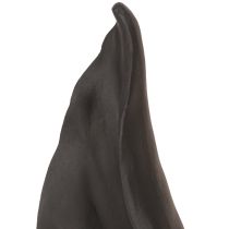 gjenstander Kaninører Dekorasjon Påskehare i svart 20cmx7,5cmx29cm