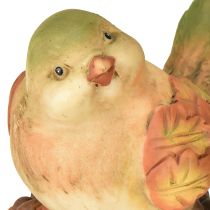 gjenstander Høstdekorasjon fugledekorasjon kjegle fuglefigur høst H19cm