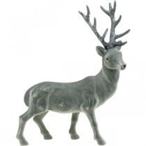 gjenstander Dekorativ hjort dekorativ figur dekorativ reinsdyr antrasitt H40cm