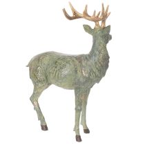 gjenstander Hjortefigur, dekorativ, stående, detaljert, 43 cm