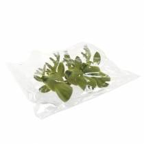 gjenstander Dekorativt hjortehode flokket mosegrønt 10cm x 20cm 3 stk