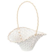 gjenstander Kurv til bryllupsblomsterpike 24 cm x 17 cm