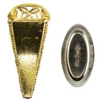 Bryllupsnål med magnet gull 4,5 cm