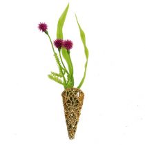 gjenstander Bryllupsnål med magnet gull 4,5 cm