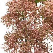gjenstander Hyllebær kunstig rosa blomstgren 52cm 4stk