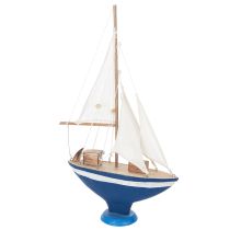 gjenstander Seilbåtdekorasjon for unik karakter og maritim sjarm i hjemmet 54 cm