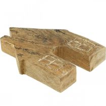 gjenstander Trehuspynt Julehus trehuspynt trestativ H15cm