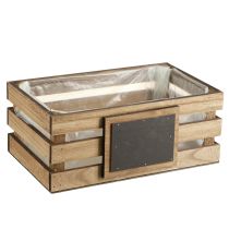gjenstander Trekasse med brettkasse plantekasse 40/35/30/25cm sett med 4