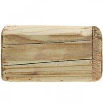 gjenstander Plantepotte plantekasse treblomsterpotte naturell 15,5×15,5cm