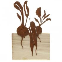 gjenstander Plantekassetre med rustdekor grønnsakscachepotte 17×17×12cm