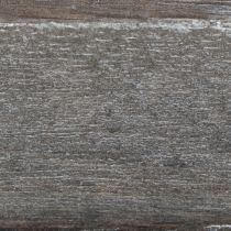 gjenstander Rustikk dekorativt brett for stilig borddekorasjon, 15 cm, 4 stk.