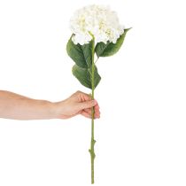 gjenstander Kunstig hortensia med lang stilk, kunstig blomst, 60 cm