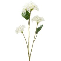 gjenstander Kunstig hortensiablomst for elegant, moderne interiørdesign, 80 cm, 2 stk.