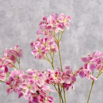 gjenstander Kunstig hortensiaplante, lettstelt, for langvarig dekorasjon, 110 cm, 2 stk.