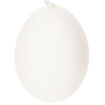 gjenstander Påskeegg med delikate blomstermotiver til festlig påskedekorasjon i stuen, 6 cm, 6 stk.