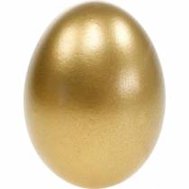 gjenstander Kyllingegg Gullblåste egg Påskepynt 10 stk