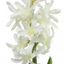 Kunstig hyasint med løke kunstig blomst hvit å stikke 29cm
