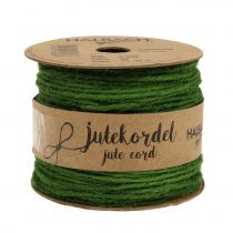 gjenstander Jute Cord Grønn Ø2mm 100g