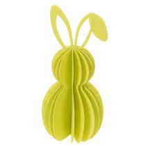 gjenstander Dekorativ filtkaninfigur til vårdekorasjon, 20 cm, 4 stk.