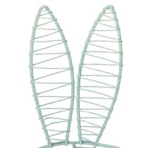 gjenstander Trådkanin som åpen pynt til moderne vår- og påskeideer, 16 cm, 3 stk.