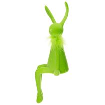 gjenstander Påskehare-hylleholder dekorativ figur for festlig vårdekorasjon i huset 36 cm 2 stk