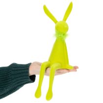 gjenstander Påskehare-hylleholder dekorativ figur for festlig vårdekorasjon i huset 36 cm 2 stk