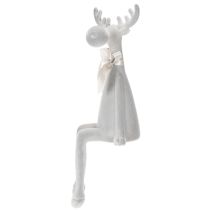 gjenstander Julefigur reinsdyr med lange ben, hylleholder, 54 cm