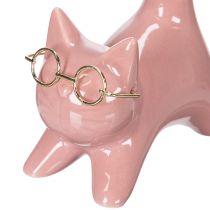 gjenstander Dekorativ kattefigur, ideell dekorasjon for soverom og bad, 14 cm, 2 deler