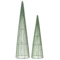 gjenstander Metallkongler, grønne, til blomsteroppsatser, 62 cm, 2 stk.