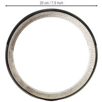 gjenstander Kenzan blomsterarrangementshjelpemiddel med messingnåler for blomsteroppsatser