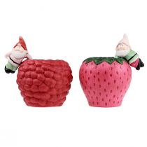 gjenstander Keramisk potteplanter kantoppheng dverg Ø14,5cm 2stk