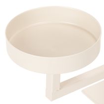 gjenstander Moderne lysestake med fire lysfat, 47 cm