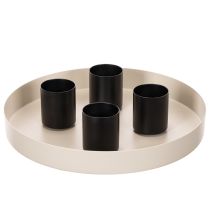 gjenstander Magnetisk lysholder, matt finish, 4 cm, 4 stk.