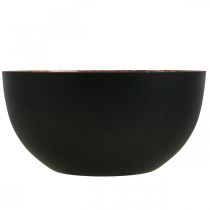 gjenstander Lysestak sort, bronse pinne lysestake Ø13cm H6cm