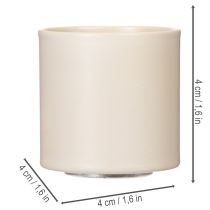 gjenstander Magnetiske lysholdere for tykke, koniske lys (4 cm), 4 stk.