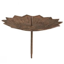 gjenstander Lysestaker for oppklistring Ø11cm H8cm rusteffekt 4 stk