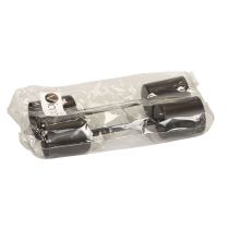 gjenstander Lysestake til oppklistring, svart, Ø3,2 cm, 4 stk.