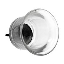 gjenstander Lysestake for telys glass klart Ø6cm H10cm 2 stk