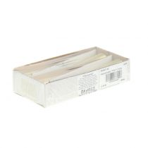 gjenstander Lysholder for pinnelys smalt gull Ø2,2cm H15cm 4stk