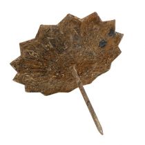 gjenstander Lysholder for å stikke telysholder brun H8,5cm 4stk