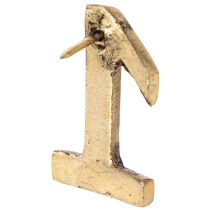 gjenstander Adventslysnåler, tallene 1 til 4, sett med 4, 4 cm, 4 stk.